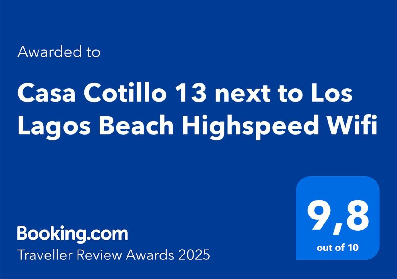 Casa Cotillo 13 Next To Los Lagos Beach Highspeed Wifi エクステリア 写真